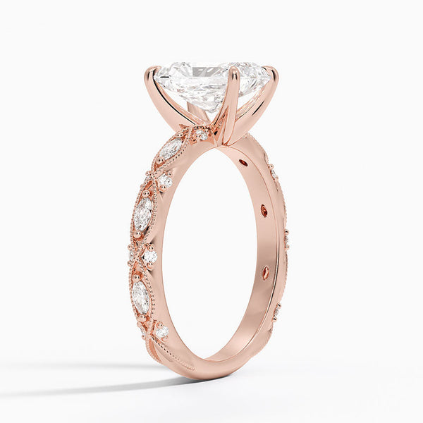 Christina Radiant Lab Grown Diamond Engagement Ring