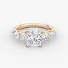 Anomaly Radiant & Pear Lab Grown Diamond Engagement Ring