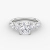 Anomaly Radiant & Pear Lab Grown Diamond Engagement Ring