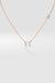 Accented Solitaire Necklace