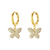 FREE SPIRIT EARRINGS - 18K GOLD-PLATED