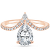 Venessa Pear Lab Grown Diamond Engagement Ring
