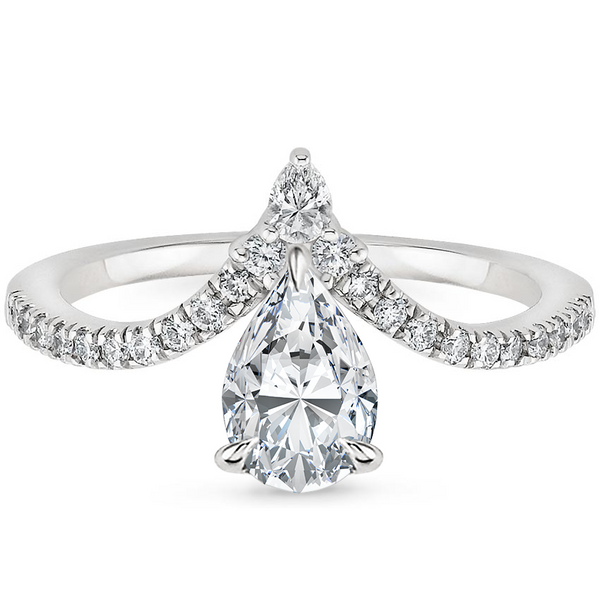 Venessa Pear Lab Grown Diamond Engagement Ring