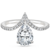 Venessa Pear Lab Grown Diamond Engagement Ring