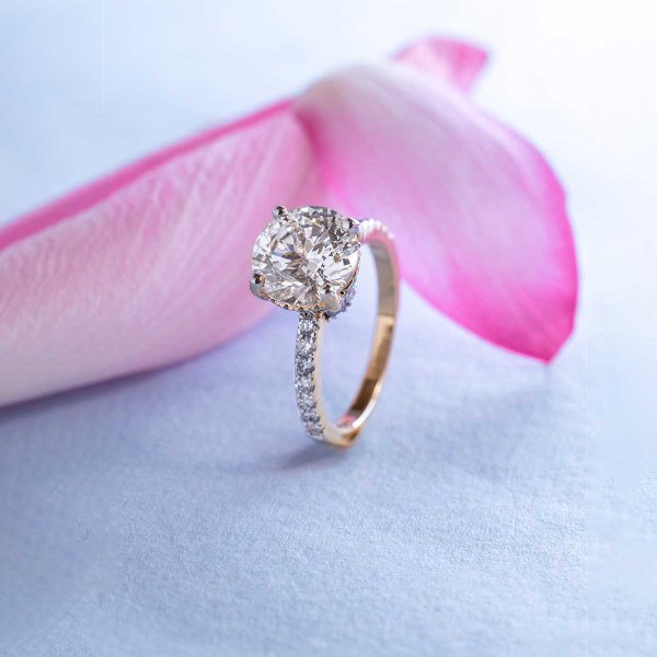 Buy Nirvana Bloom Padma Cut Diamond Ring