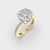 Buy Nirvana Bloom Padma Cut Diamond Ring