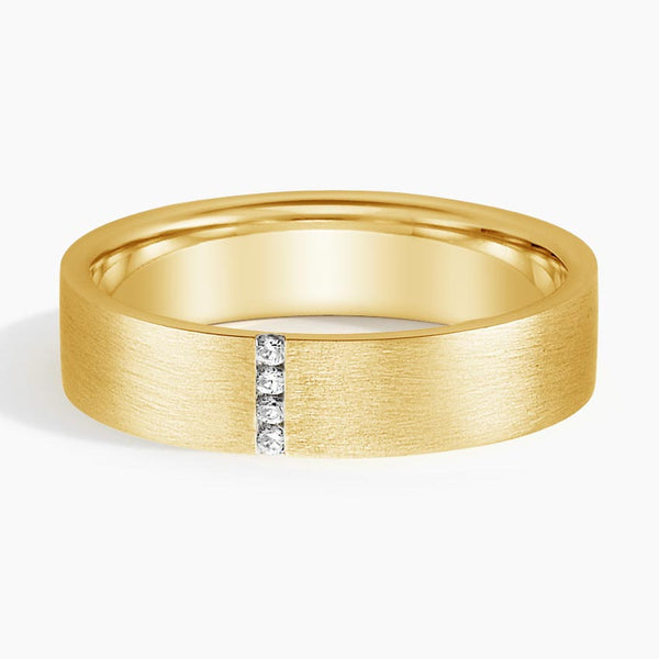 Quatro Diamond Eternity Men Ring