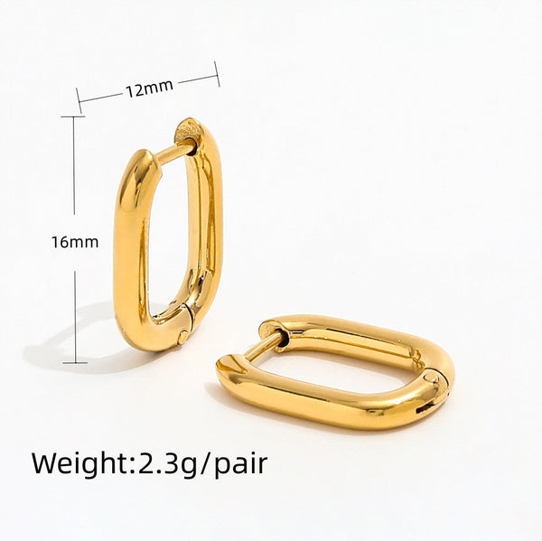 HANG'N HUGGIES - 18K GOLD-PLATED