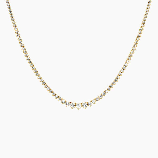 Mellisa Round Lab Grown Diamond Necklace