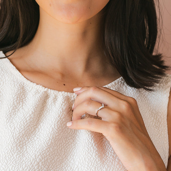 Monica Diamond Ring