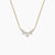 Penta V Diamond Necklace