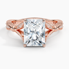 Petunia Radiant Lab Diamond Engagement Ring