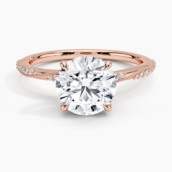Tyra Round Lab Grown Diamond Ring