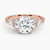 Nazia Round Lab Grown Diamond Engagement Ring