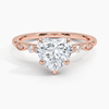 Rachel Heart Lab Grown Diamond Engagement Ring