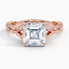 Petunia Asscher Lab Diamond Engagement Ring