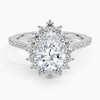 Sun Pear Lab Grown Diamond Engagement Ring