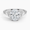 Nazia Oval Lab Diamond Engagement Ring