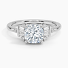 Sunshine Cushion Lab Grown Diamond Engagement Ring