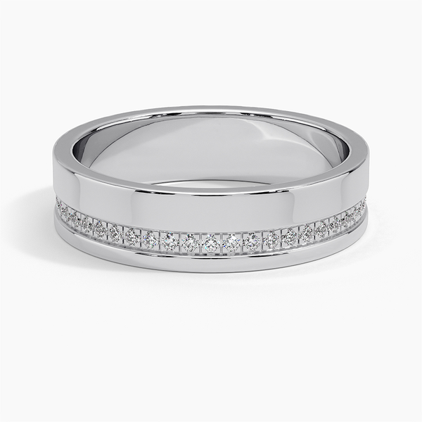 Javier Diamond Eternity Men Ring
