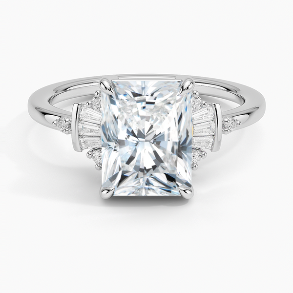Sunshine Radiant Lab Grown Diamond Engagement Ring