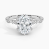 Rachel Oval Lab Grown Diamond Engagement Ring