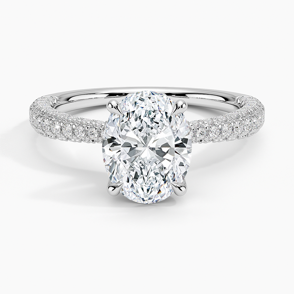 Patricia Oval Lab Grown Diamond Engagement Ring