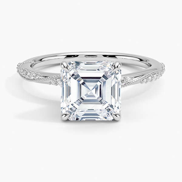 Tyra Asscher Lab Grown Diamond Ring