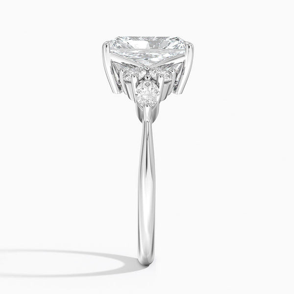 Nazia Radiant Lab Diamond Engagement Ring