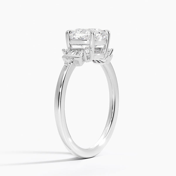 Sunshine Cushion Lab Grown Diamond Engagement Ring