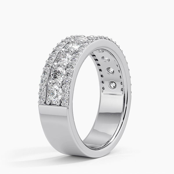 Qapri Diamond Eternity Band Ring