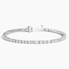 Alyssa Round-Emerald Lab Grown Diamond Tennis Bracelet
