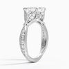 Petunia Asscher Lab Diamond Engagement Ring