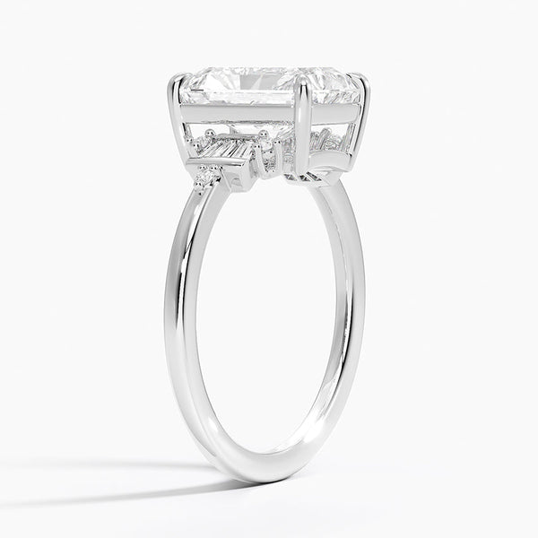 Sunshine Radiant Lab Grown Diamond Engagement Ring