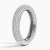 Tube Diamond Eternity Ring