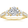 Miraka Round Lab Grown Diamond Engagement Ring