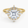 Delilah Asscher Lab Grown Diamond Engagement Ring
