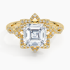 Lilian Asscher Lab Grown Diamond Engagement Ring