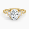 Sunshine Oval Lab Grown Diamond Engagement Ring