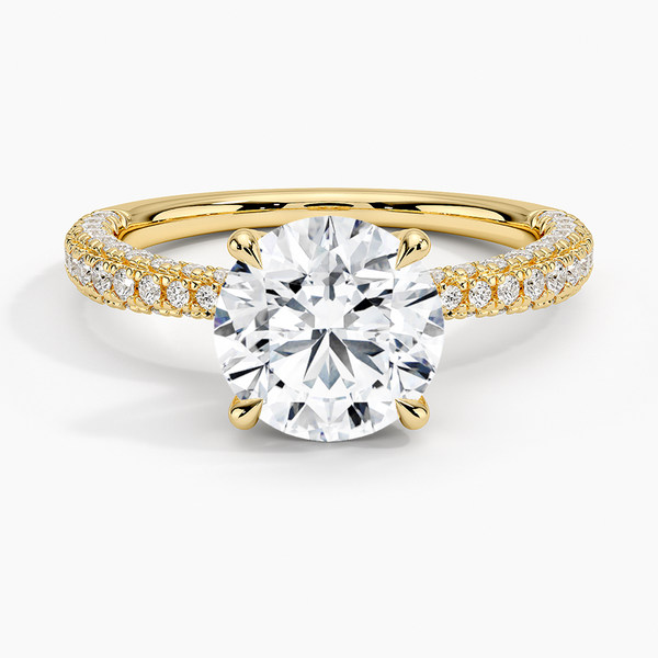 Patricia Round Lab Grown Diamond Engagement Ring