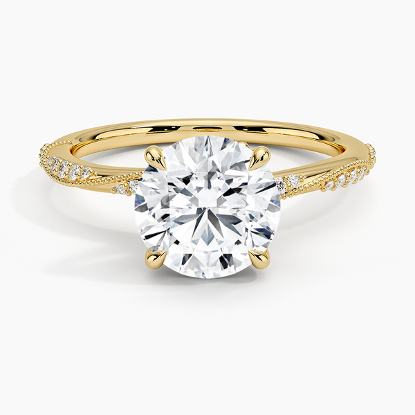 Tyra Round Lab Grown Diamond Ring