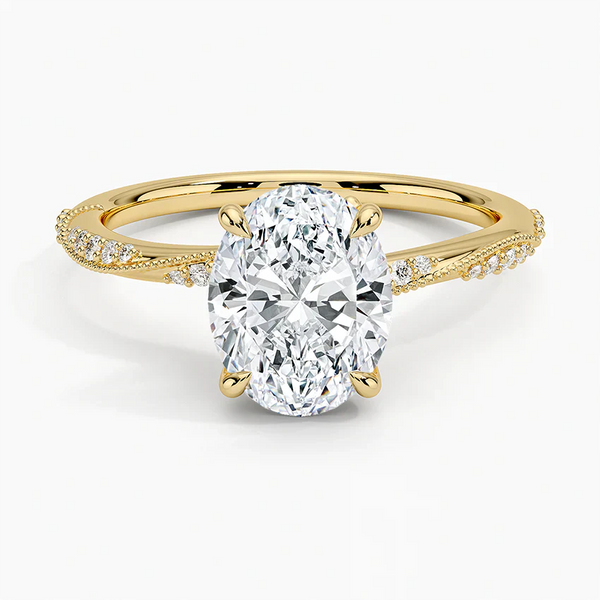 Tyra Oval Lab Grown Diamond Ring