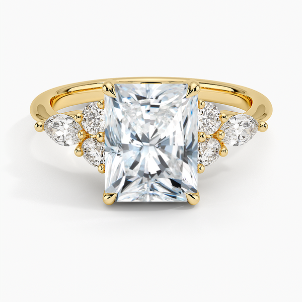 Nazia Radiant Lab Diamond Engagement Ring