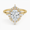 Delilah Oval Lab Grown Diamond Engagement Ring