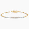 Sleek Lab Grown Diamond Tennis Bracelet