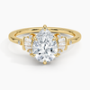 Sunshine Pear Lab Grown Diamond Engagement Ring