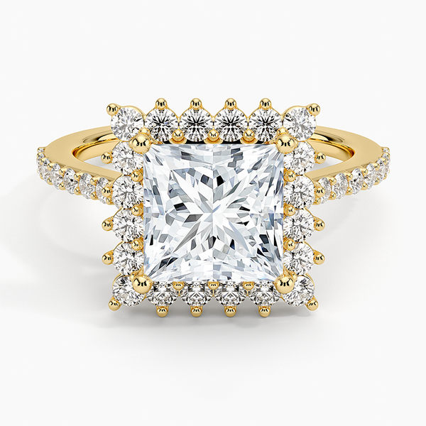 Sun Princess Lab Grown Diamond Engagement Ring