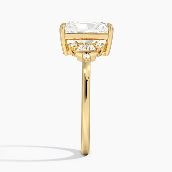 Sunshine Radiant Lab Grown Diamond Engagement Ring