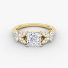 Marigold Princess Pavé Lab Diamond Ring