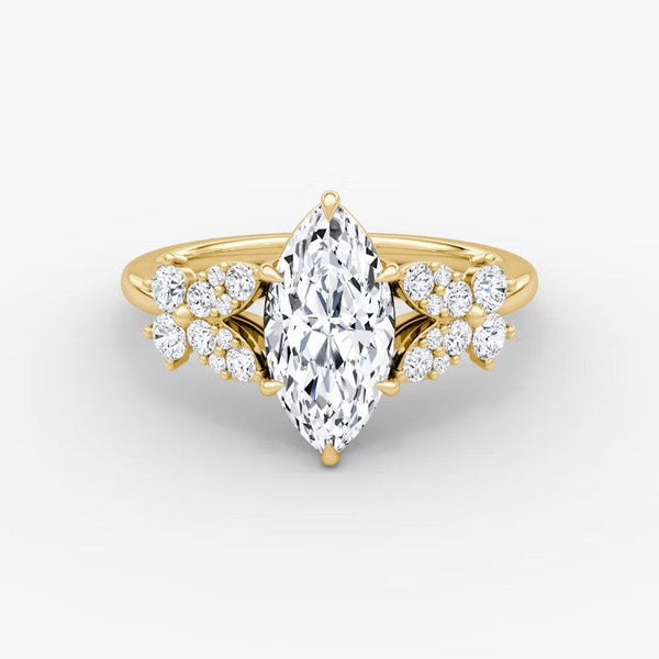 Marigold Marquise Lab Diamond Ring